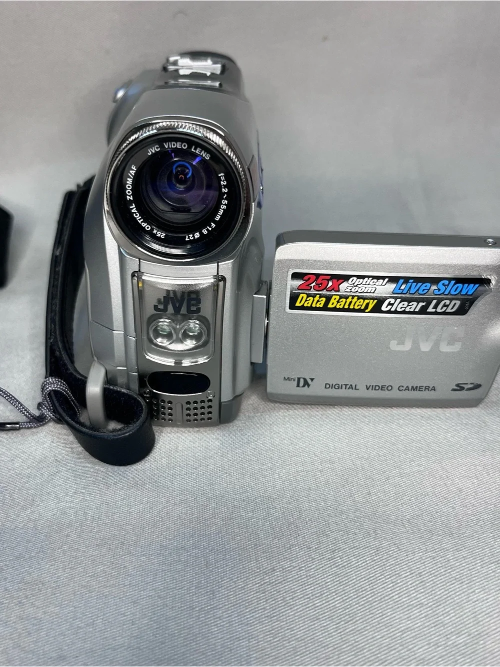 JVC GR-D275U Mini DV Camcorder Tested Working Video Transfer PLEASE READ